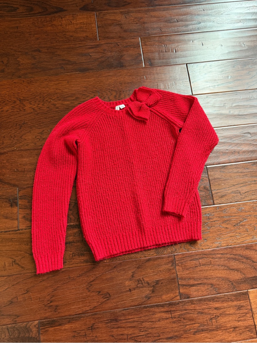 Janie and Jack Red Crewneck Sweater